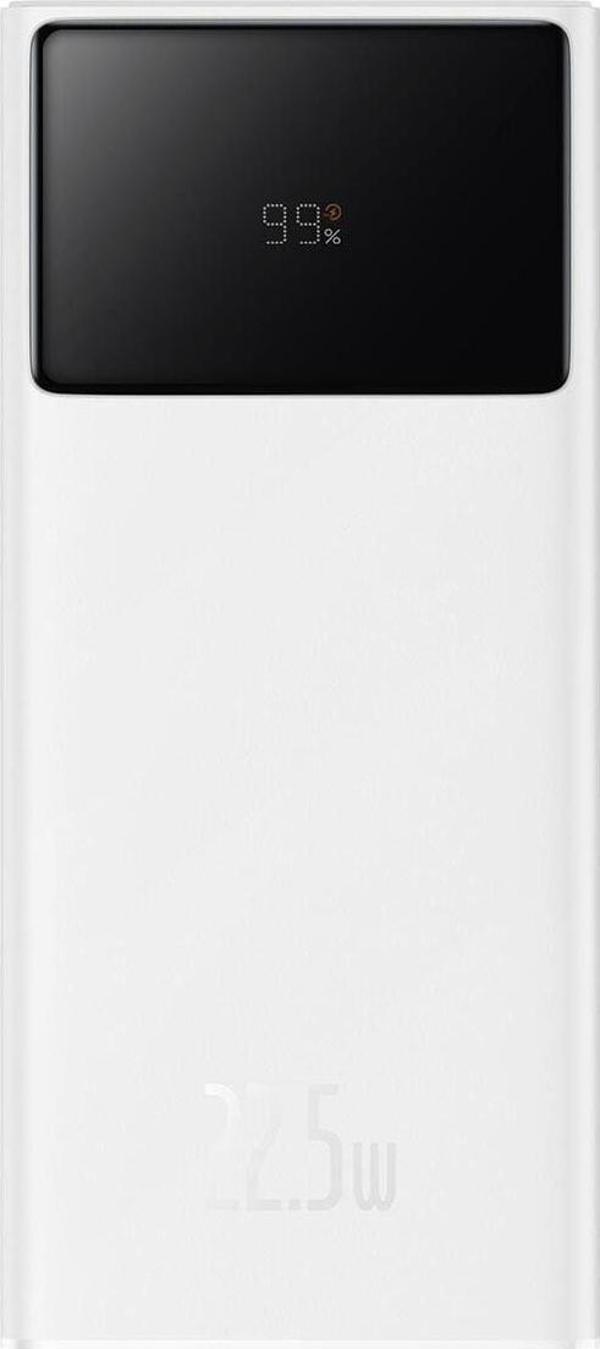 Baseus Star Pb 30Kmah 22.5W Kablo 30 Cm Beyaz (Ppxj080102) - Image 1