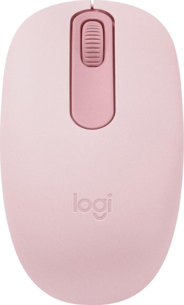 Logitech 910-007461 M196 Pembe Bluetooth Mouse - Image 1