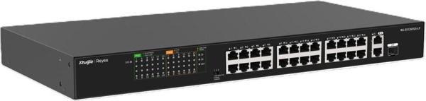 Ruijie-Reyee Rg-Es126Fgs-Lp 24 Port Poe+ 10-100 Mbps + 2 Port 10-100-1000 Mbps Uplink + 1 Port Sfp - Image 1