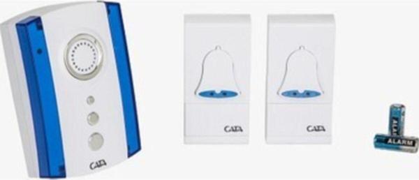 Cata Ct-203 Kablosuz Kapı Zili Kahverengi Desenli - Image 1