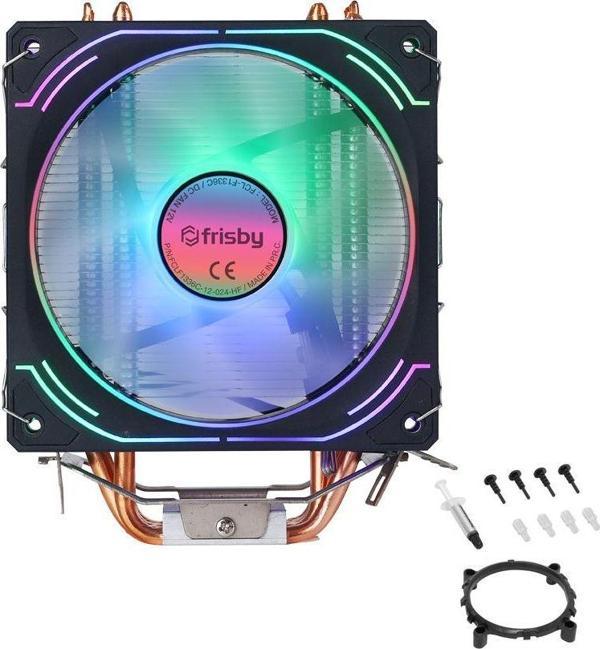 Frisby Fcl-F1336C İntel 1366-115X-1200-1700-Amd Am2-Am2+-Am3-Am4-Am5 Cpu İşlemci Fanı - Image 1