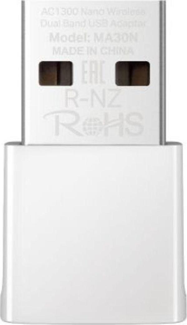 Tp-Link Mercusys Ma30N Ac1300 Nano Kablosuz Usb Adaptör - Image 1