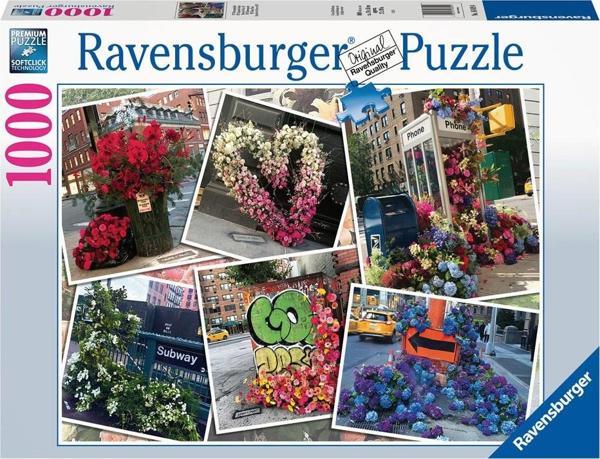 Ravensburger 1000 Parça Puzzle Ny Çiçekler RPB168194 - Image 1