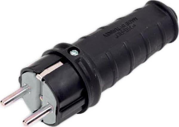 Kauçuk 1 X 16 A Topraklı Erkek Fiş 220V - Image 1