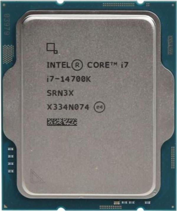 İntel Core İ7 14700K Tray 3.4Ghz 33Mb Önbellek 20 Çekirdek 1700 10Nm Kutusuz İşlemci - Image 1