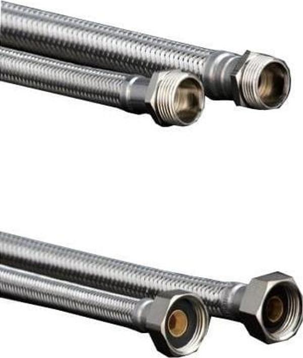 1/2X1/2 Nipelli Flex Hortum 70 cm - Image 1