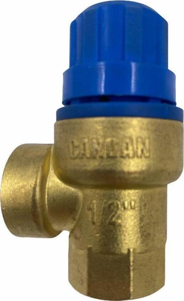 Candan 1/2 Mebranlı Dişi Emniyet Ventili 6 Bar - Image 1