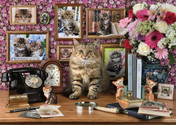 Ravensburger Cute Kitty Puzzle 1000 Parça 159949 - Image 1