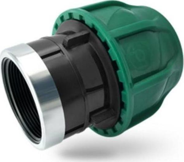Poelsan Siyah 32X1 Dişi Adaptör - Image 1
