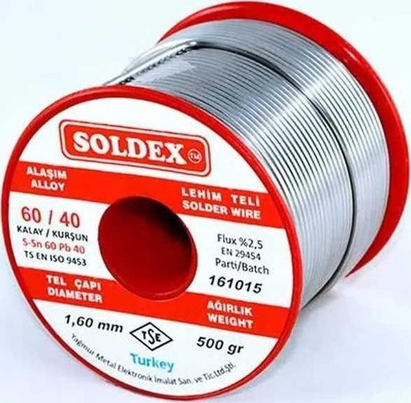 60-40 Lehim Teli 500 Gr 3 mm - Sn:60 / Pb:40 - Image 1