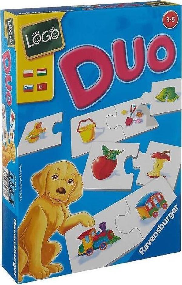 Ravensburger Logo Oyunları Duo Türkçe, Eğitici Oyun 43587 - Image 1