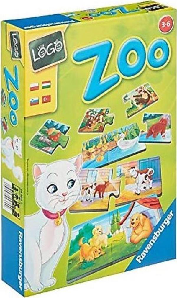 Ravensburger Logo Oyunları Zoo Türkçe, Eğitici Oyun ROT243600 - Image 1