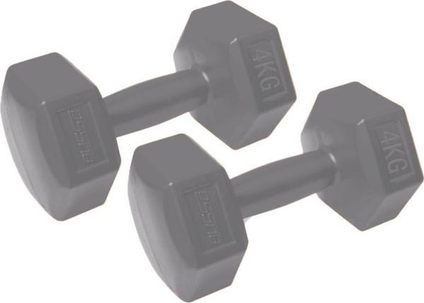 Busso CMT-40 Köşeli Plastik Dambıl Set (4 kg*2 Adet) - Image 1