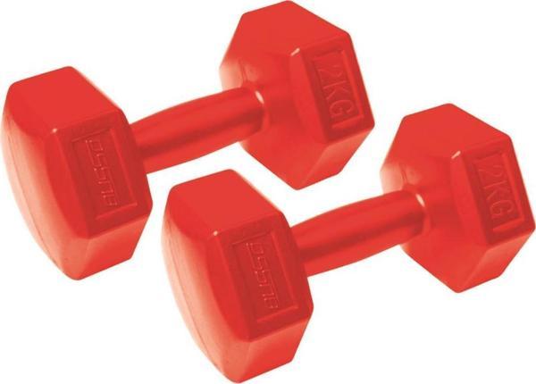 Busso CMT-20 Köşeli Plastik Dambıl Set (2 kg*2 Adet) - Image 1