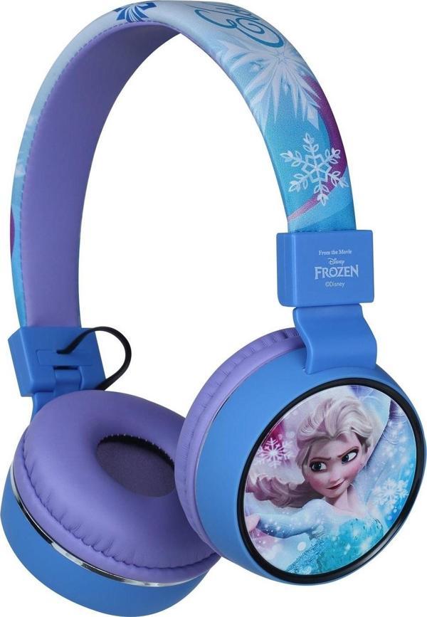 Volkano Disney Frozen Karlar Ülkesi Anna Elsa Bluetooth Kulak Üstü Kulaklık DY-1006-FR - Image 1