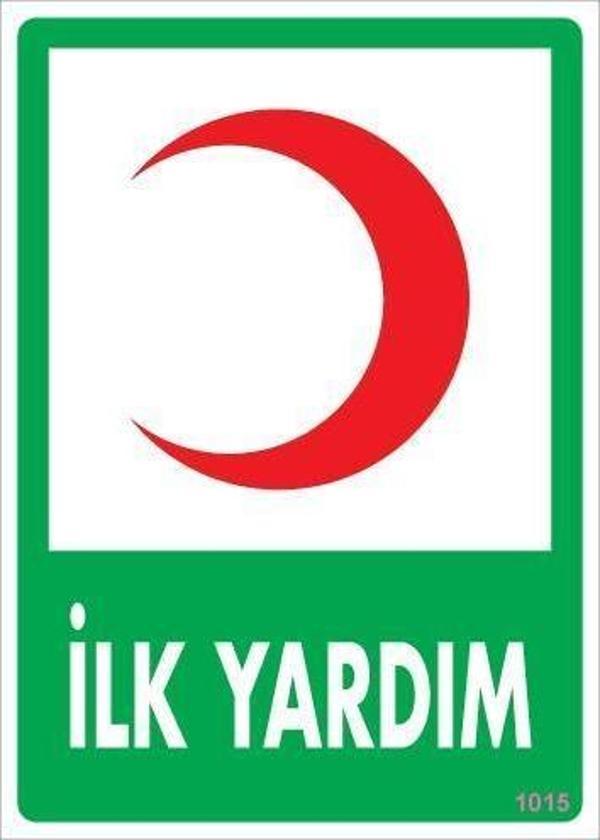 İlk Yardım Dolabı Levhası 25x35 KOD:1015 - Image 1