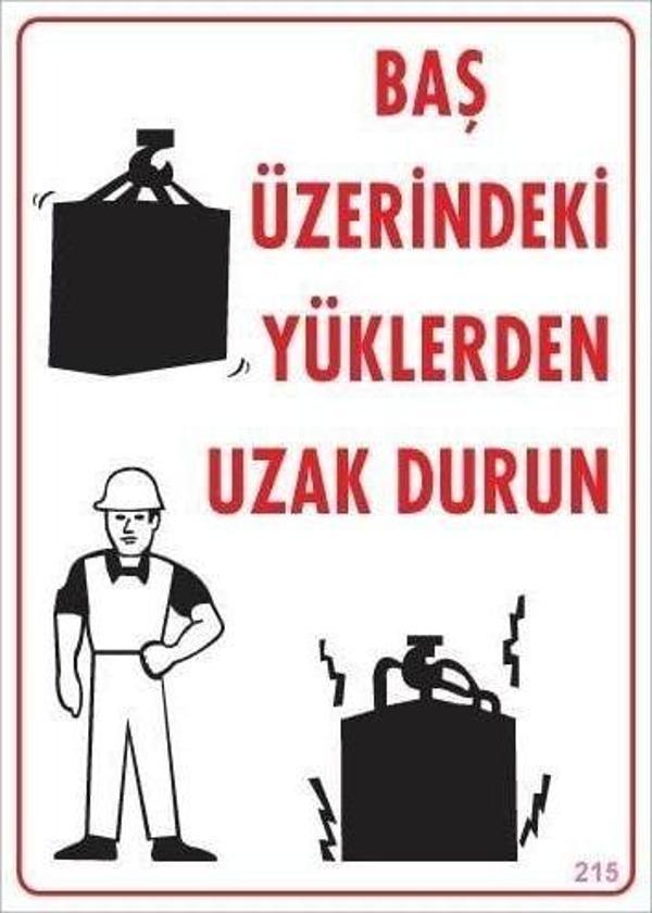 Yükleme Alanı Uyarı Levhası 25x35 No: 215 - Image 1