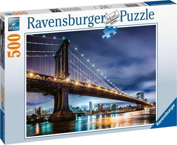 Ravensburger 500 Parça Puzzle New York 165896 - Image 1