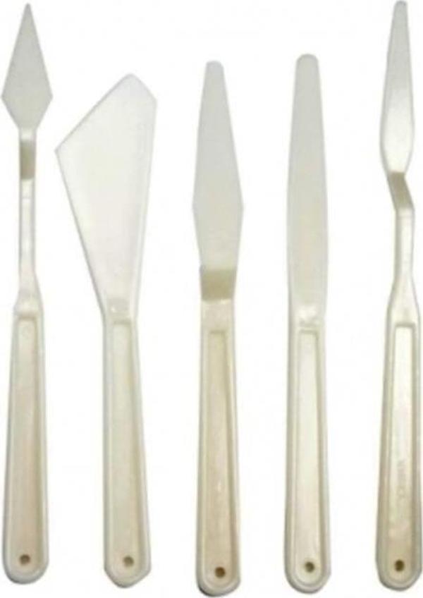 Rich Beyaz Spatula Seti 5 Parça - Image 1