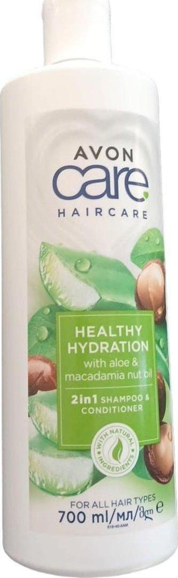 Avon Care Avakado ve Badem Yağı içeren Şampuan ve Saç Bakım Kremi 700 Ml.  - Image 1