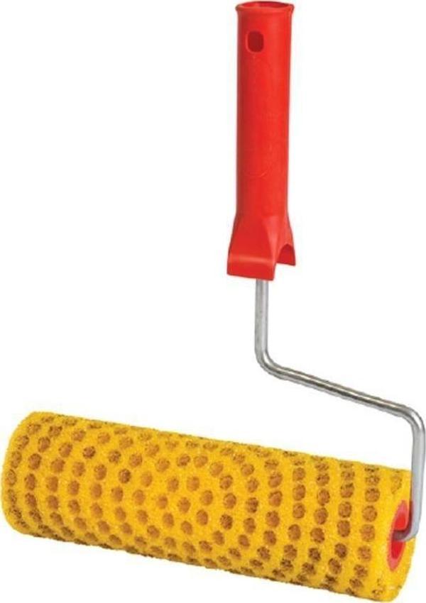 İzmir Fırça Mercan Rulo Delikli 25 cm Saplı - Image 1