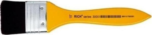 Rich Zemin Fırçası No 1,5 3000 Seri Bordo Kıllı Uç 4 cm - Image 1