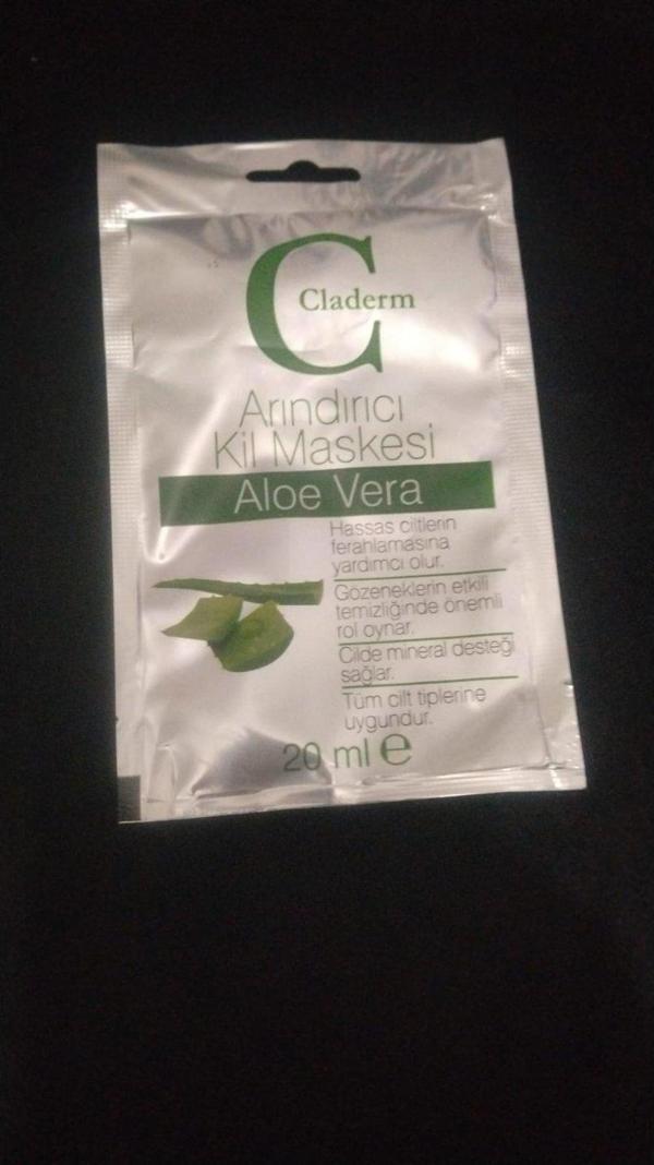 Claderm Kil Maskesi – Aleo Vera 20 ml  - Image 1