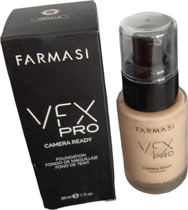 Farmasi Vfx Pro Camera Ready Fondöten Vanilla 07 30 ml  - Image 1
