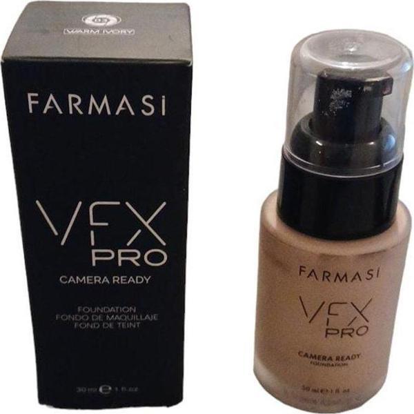 Farmasi Vfx Pro Camera Ready Fondöten Warm Ivory 03-30ml  - Image 1