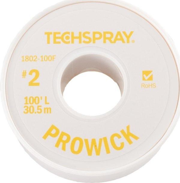 1802-100F Lehim Alma Teli Sarı (1,4mm x 30,5m) Pro-Wick® - Image 1
