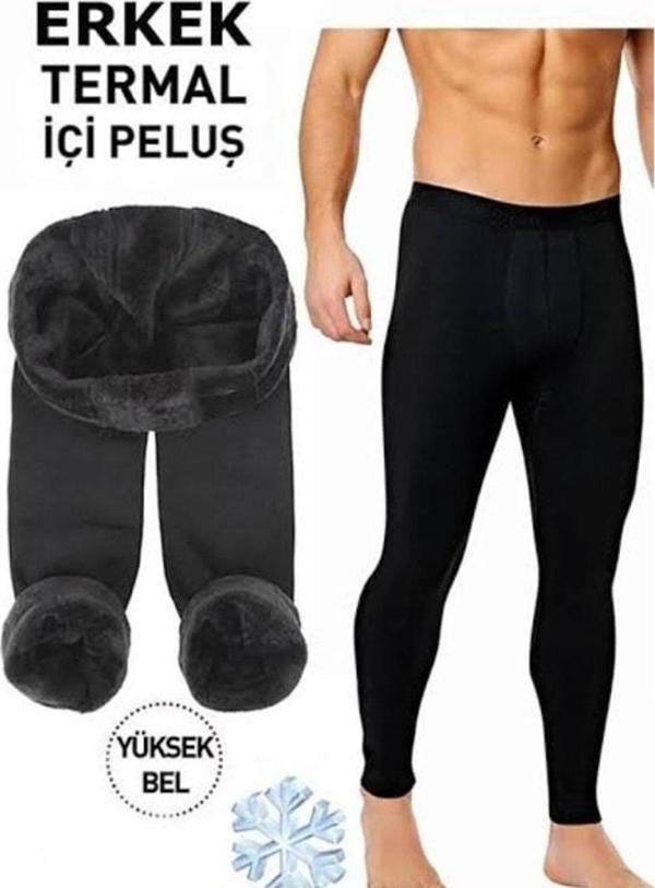 ERKEK TERMAL İÇİ PELUS TAYT - Image 1