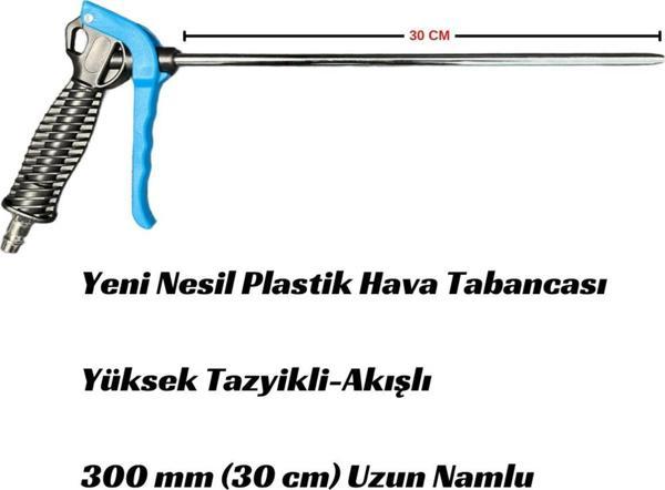 Nt Tools Nttha3 Yeni Nesil Plastik Hava Tabancası Yüksek Akışlı Uzun Namlu 30 Cm - Image 1