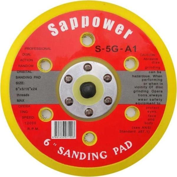 Sappower S-5G-A1 Havalı Zımpara Pedi 150Mm - Image 1
