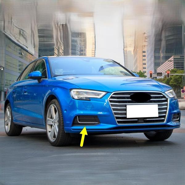 Audi A3 Sedan 2017-20 Ön Tampon Sağ Sis Kapağı Sissiz Krom 8V5807672B - Image 1