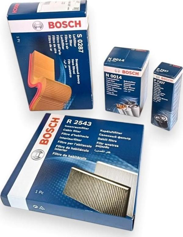 VW Caddy 2021-2025 2.0 Dizel Bosch Dörtlü Filtre Takımı Seti - Image 1
