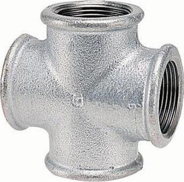 1'lik Galvanizli İstavroz Te (Kuruva) - Image 1