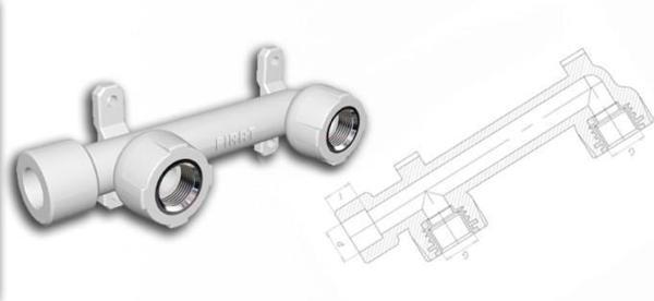 Ege Yıldız PPRC 20X1/2 Taharat Bağlantısı Gri - Image 1