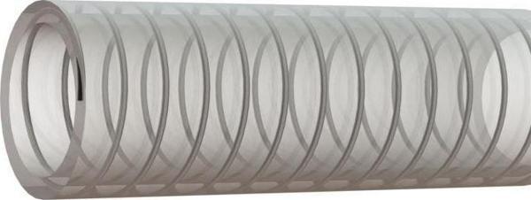 Sertsan 50 mm Şeffaf Çelik Telli Emiş Hortumu 2 Metre - Image 1