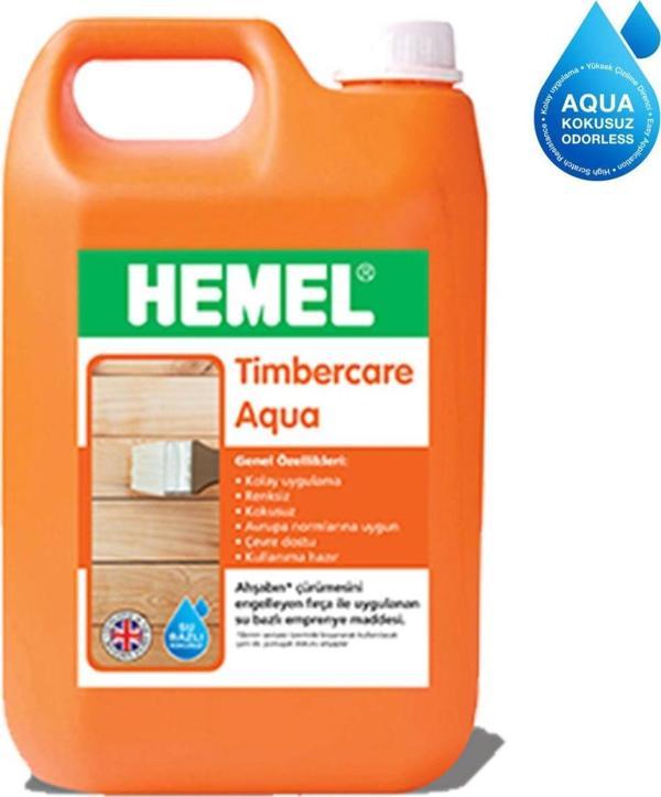 Hemel Timbercare Aqua Emprenye 5 Litre Şeffaf - Image 1
