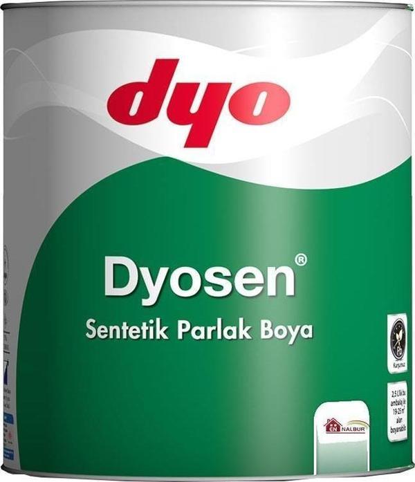 Dyosen Sentetik Parlak Boya 2,5 LT Koyu Kahve - Image 1