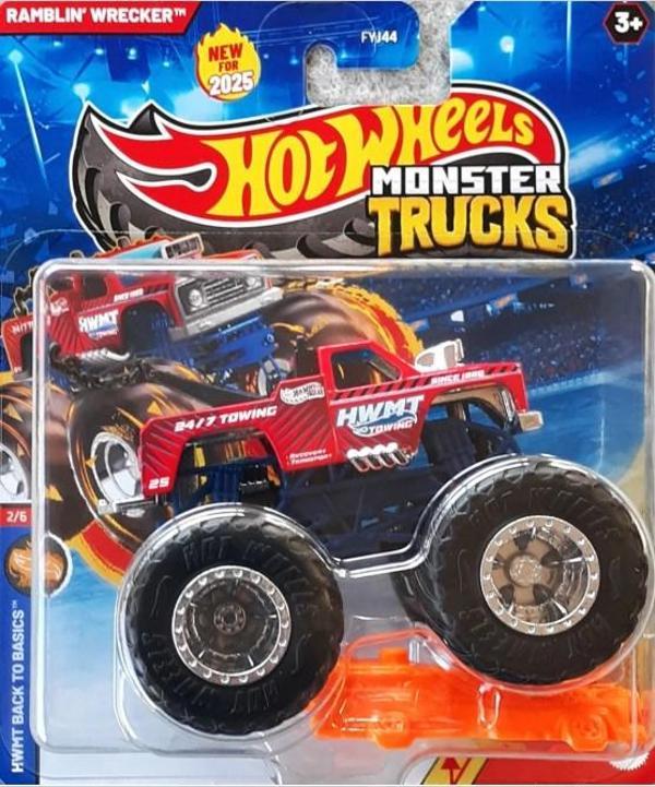 Hot Wheels Monster Trucks - RAMBLIN WRECKER - Image 1