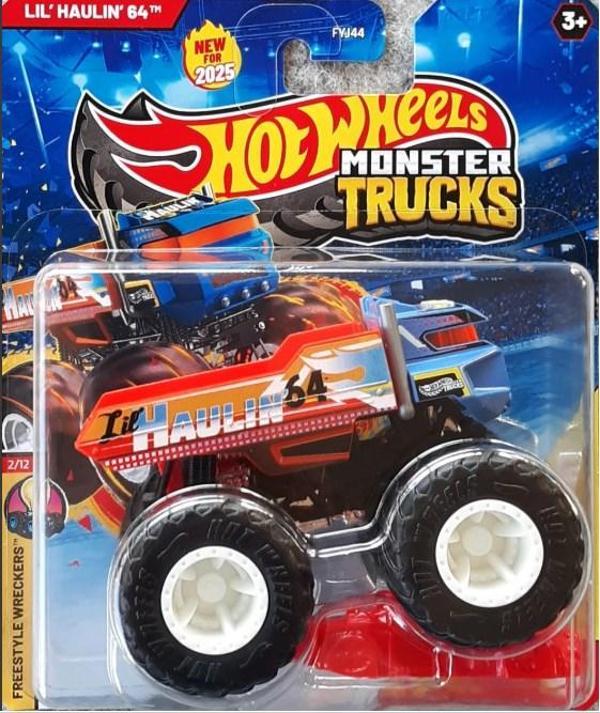 Hot Wheels Monster Trucks 2025 Mix 3 Lil' Haulin' 64 - Image 1