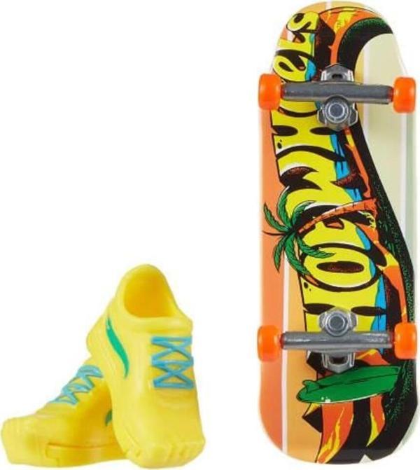 Hot Wheels Skate Parmak Kaykay ve Ayakkabı Paketleri HGT46-HVK06 - Image 1
