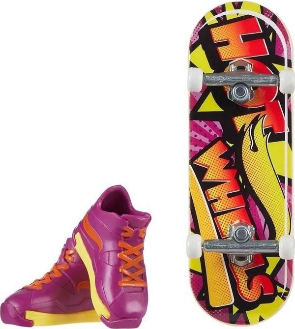 Hot Wheels Skate Parmak Kaykay ve Ayakkabı Paketleri HGT46-HVK08 - Image 1