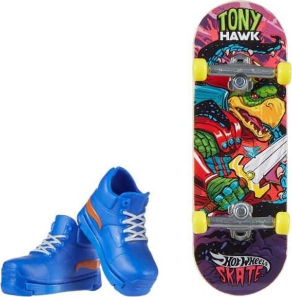 Hot Wheels Skate Parmak Kaykay ve Ayakkabı Paketleri HGT46-HVK09 - Image 1