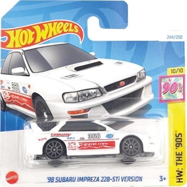 Hot Wheels Tekli Regular Arabalar HTB12 Hw: The '90S / '98 Subaru Impreza 22B-STİ Version - Image 1