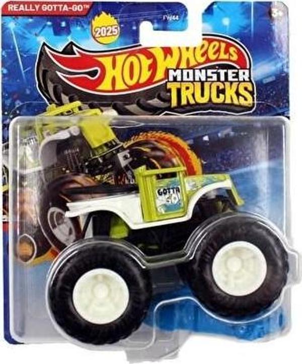 Hotwheels Canavar Araç Fıstık Yeşili Beyaz- REALLY GOTTA-GO - Image 1