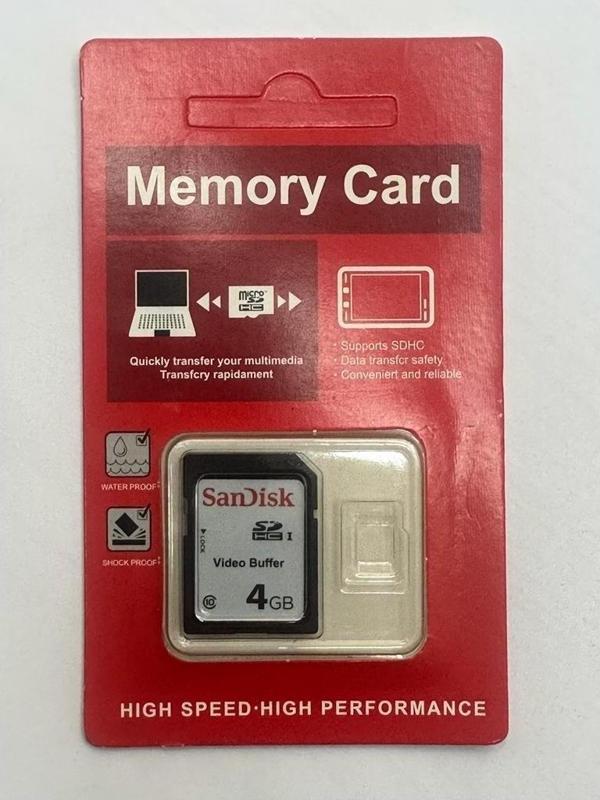 Sandisk 4 GB Sdhc Hafıza Kartı Video Buffer Class 10 - Image 1