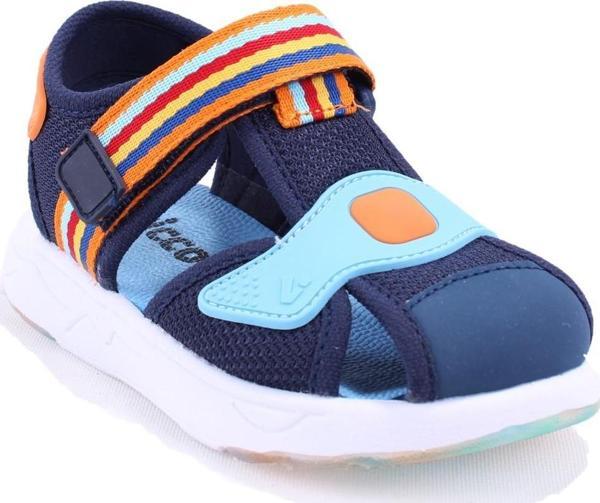 Vicco Flow II 332P24Y202 Lacivert Ortopedik Günlük Erkek Çocuk Spor Sandalet - Image 1