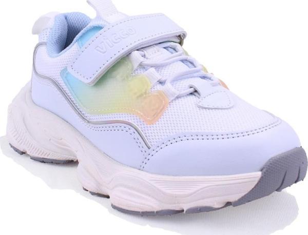 Vicco Teide 346F25Y172 Beyaz Ortopedik Günlük Kız Çocuk Spor Ayakkabı - Image 1